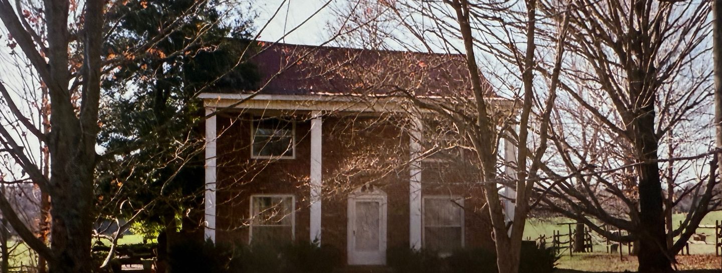 The Latimer House and the ground around it.